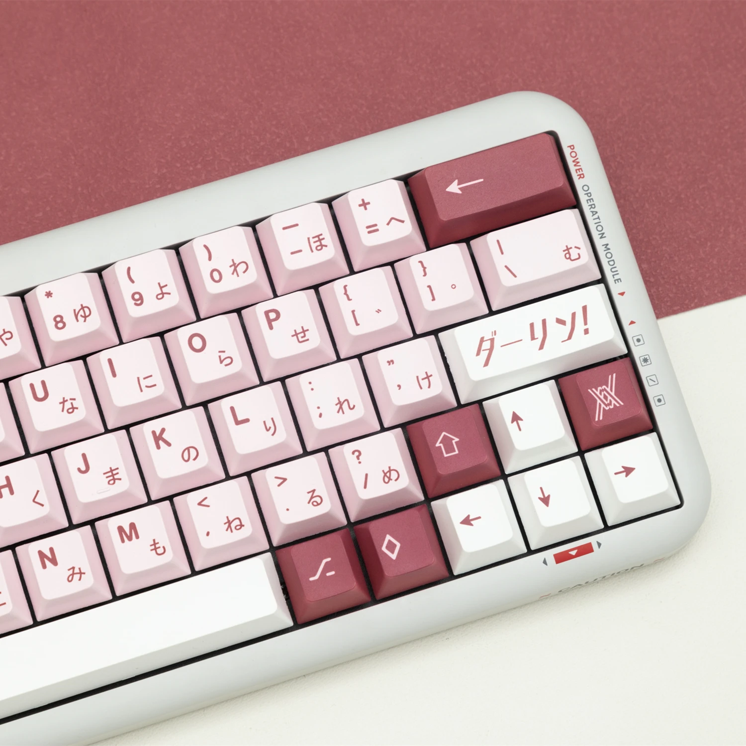 Cherry Keycap 144 Keys GMK Darling Dye Sublimation Keycaps For Mechanical Keyboard PBT Keycaps With 1.75U 2U Shift For MX Switch