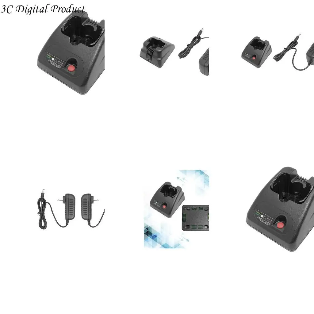 Bộ sạc nhanh Bộ sạc pin Bộ sạc cung cấp năng lượng tương thích cho thiết bị truyền thông không dây GP68 Radio Walkie Q84A