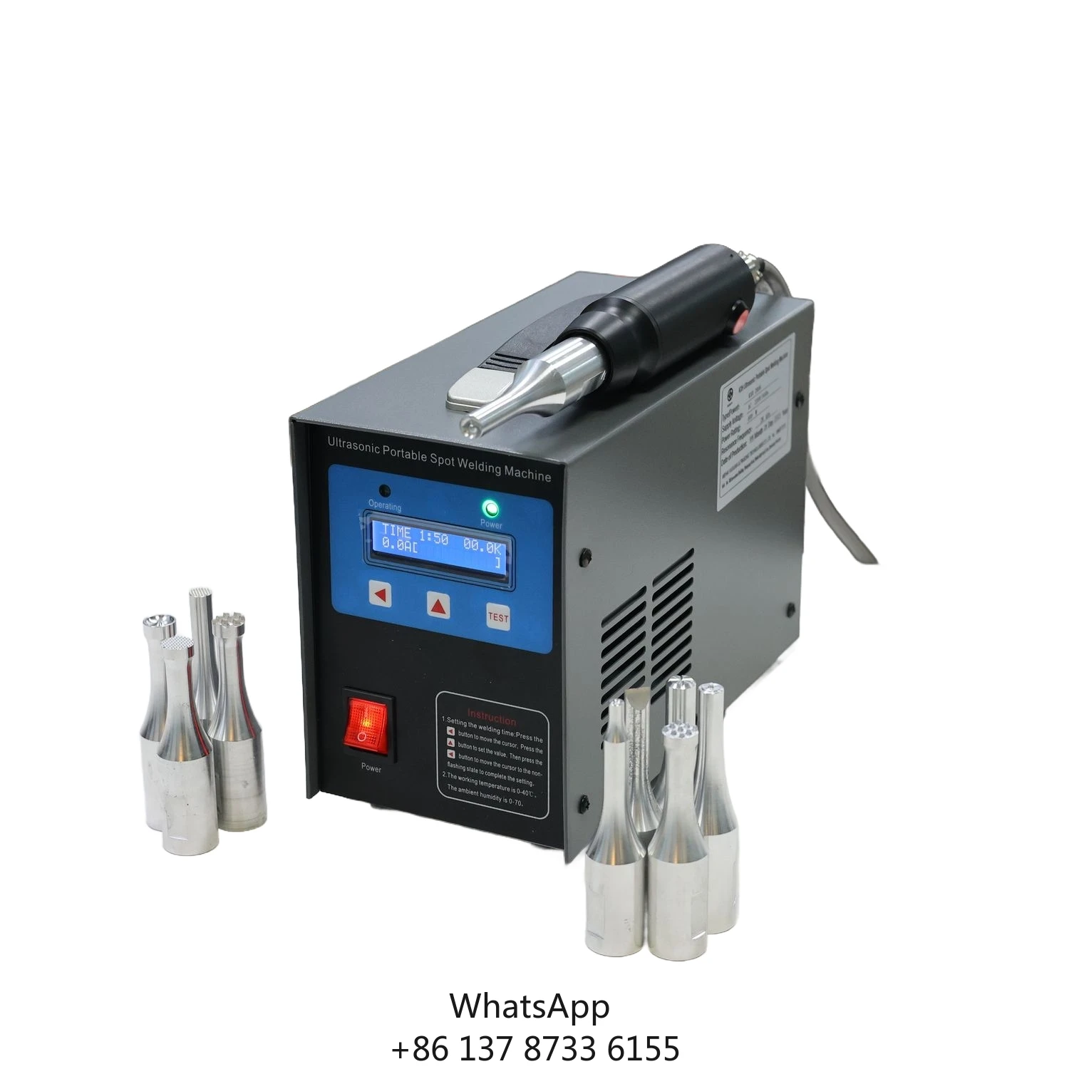 KXH-2806 Ультразвуковое сварочное устройство для ремонта фермерского конвейера Нетканый материал для соединения промышленного раствора