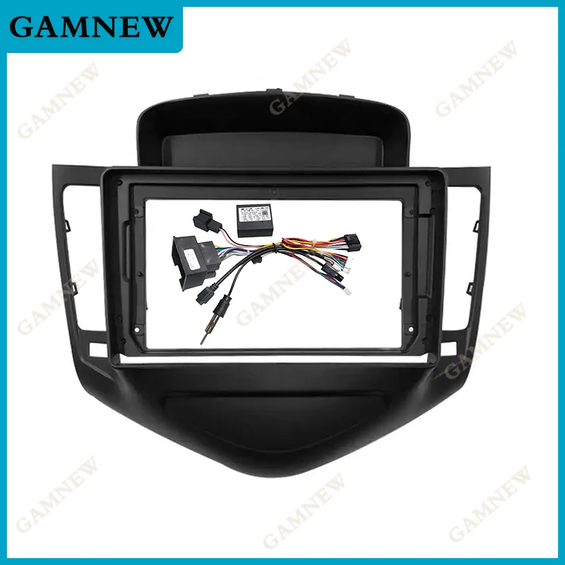 9 Inch Car Frame Fascia Adapter Canbus Box For Android Radio Fitting Panel Kit Chevrolet Cruze 2009-2012