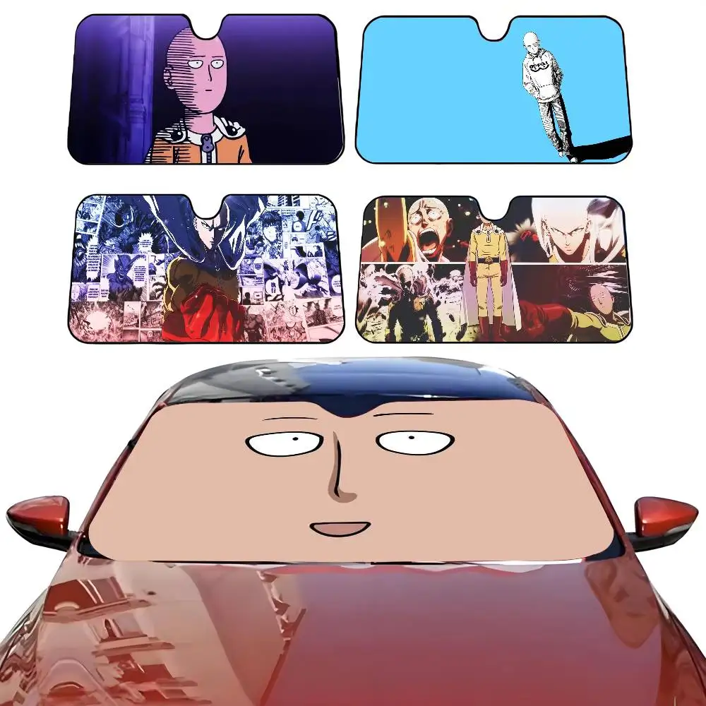 

Автомобильный солнцезащитный козырек O-One-Punch M-Man, зонтик от солнца на лобовое стекло автомобиля, защита от ультрафиолета и внутренний охладитель