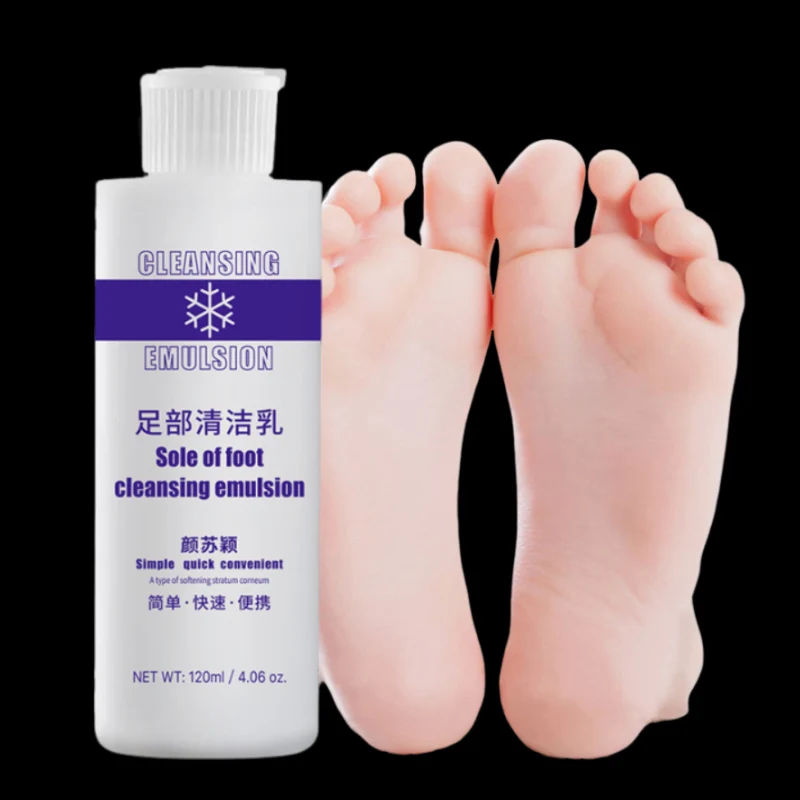 120ml New Foot Exfoliator Softener Remove Dead Skin Calluses Sole of  Foot Cleansing Emulsion Anti-Cracked Heel Enhancer