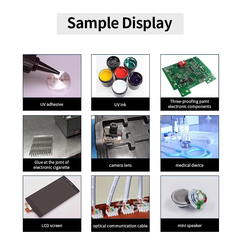UV LED drawer type curing box small desktop adhesive curing machine optical shadowless adhesive curing tools