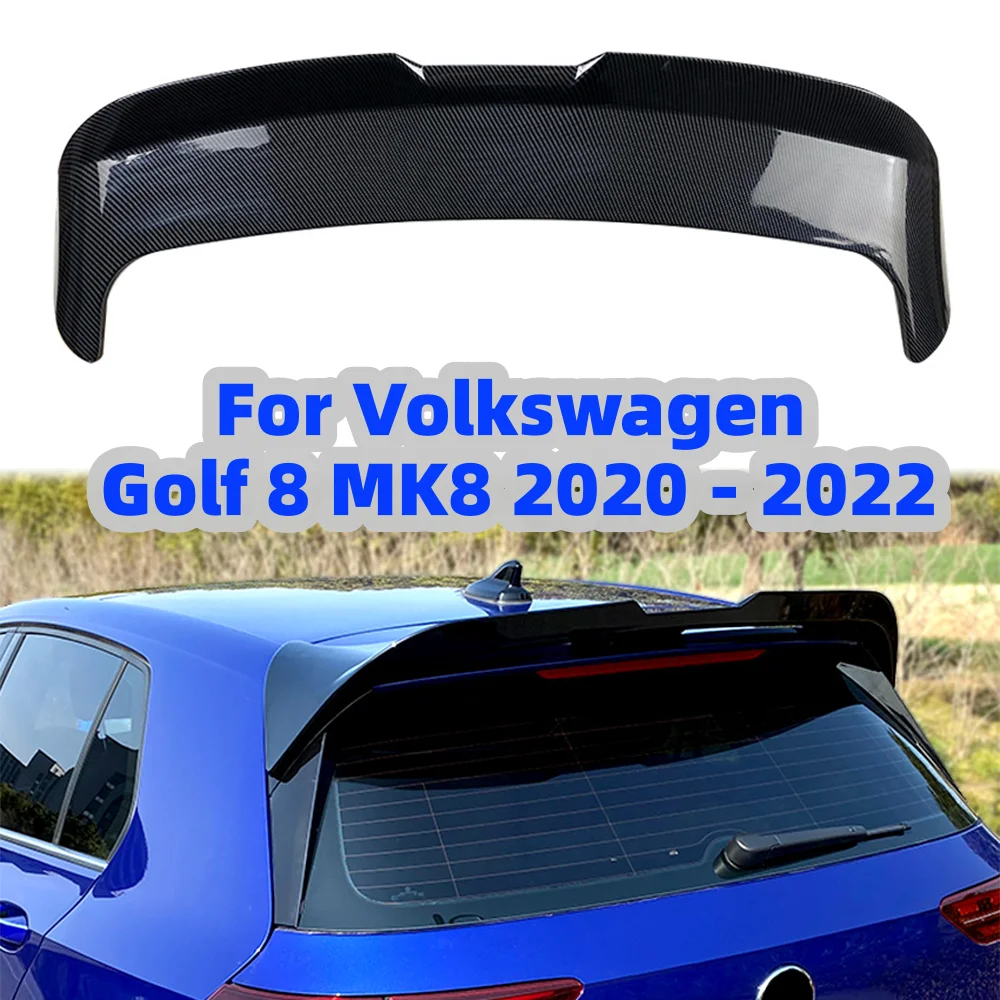 

Car Styling For Volkswagen Golf 8 MK8 2020-2023 Roof Spoiler ABS Plastic rear roof Trunk spoiler Wing