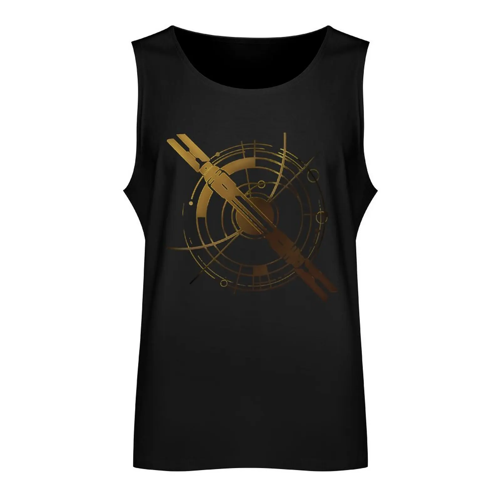 Cal Kestis Lightsaber design Tank Top gym clothes man fitness sports vest anime