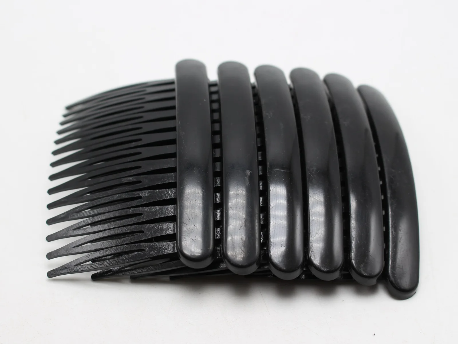 12  Plastic Hair Clips Side Combs Pin Barrettes 80-89mm for Ladies Craft