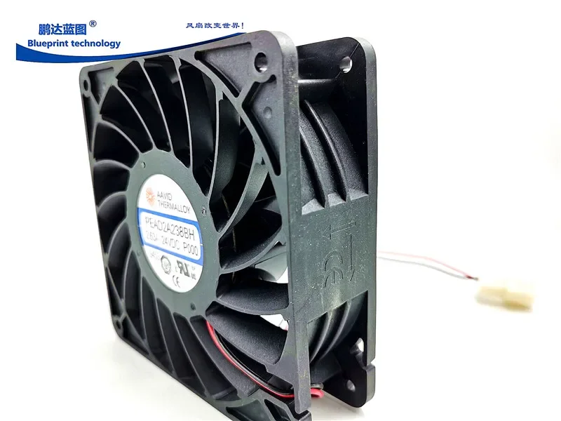 pa Double Ball Pead2a238bh Max Airflow Rate 12038 24v2.63a 12cm Cooling Fan