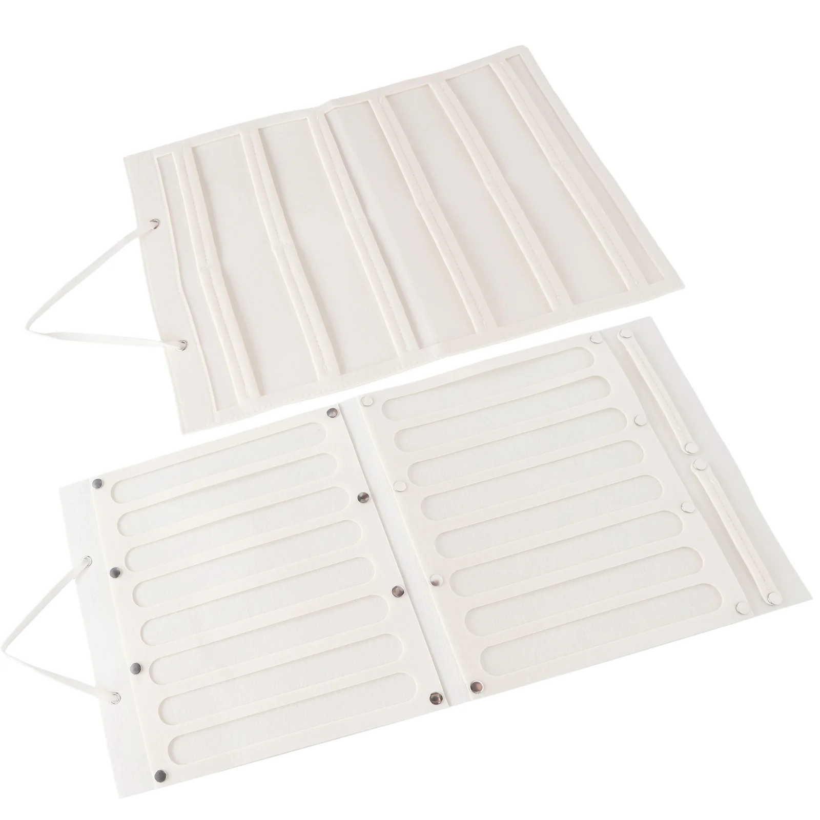 

2pcs Bow Holder Organizer Wall Hanging Headband Storage Board Felt Material Clips Hanger Headband Holder Hair Claw Clip Wall