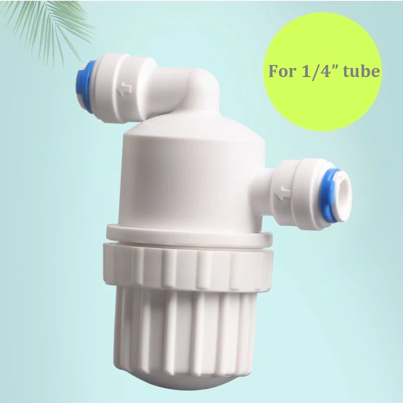 1/4\'\' 1PC Garden Water Filter Stainless Steel 120 Mesh Quick Access Micro-filter Water Purifier Front Home Connectors