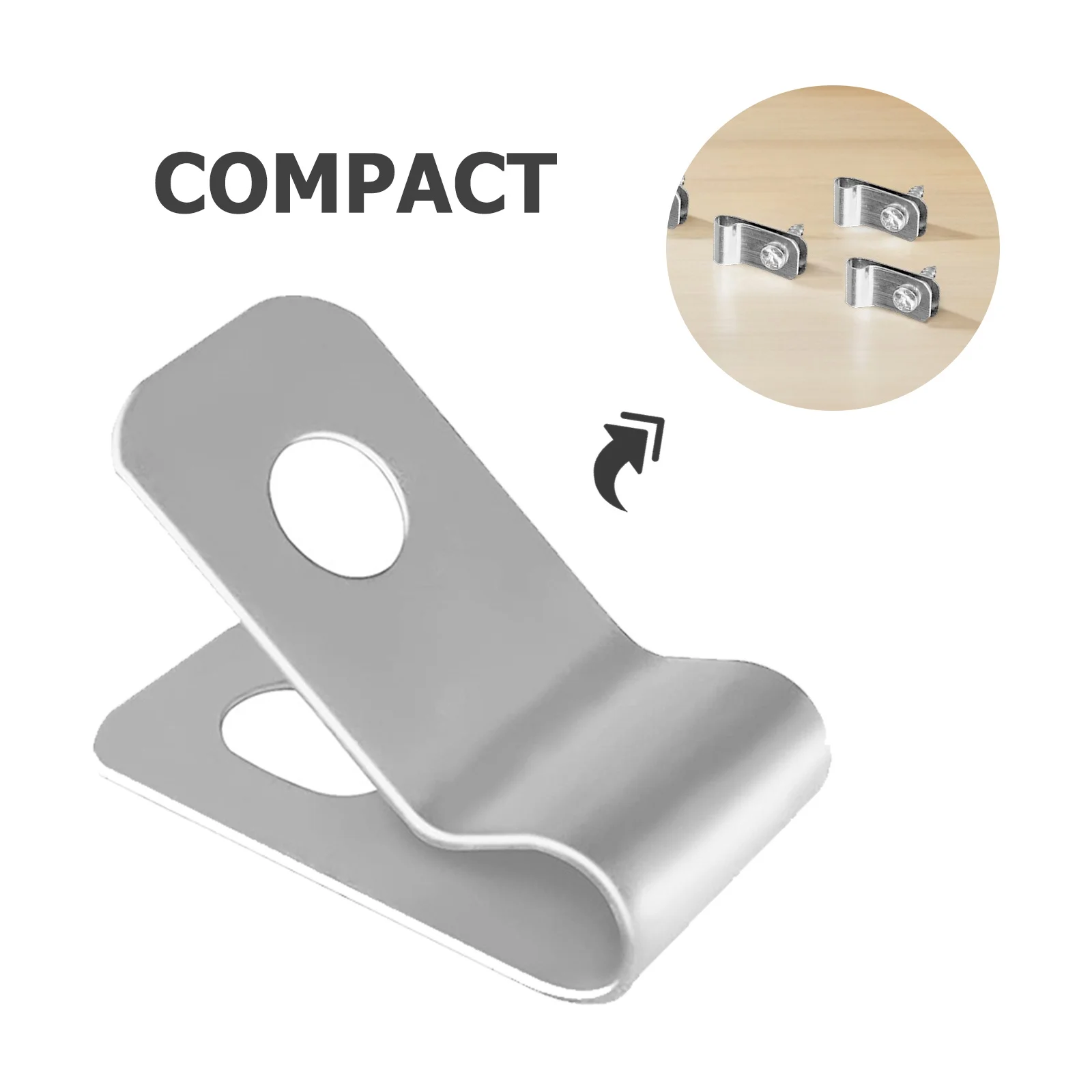 100 قطعة مقاطع سياج الألومنيوم الموثوقة الثقيلة سلك قفص السحابات سهلة الحمل مخزن دائم المنزل مزرعة سلك سياج كليب #4