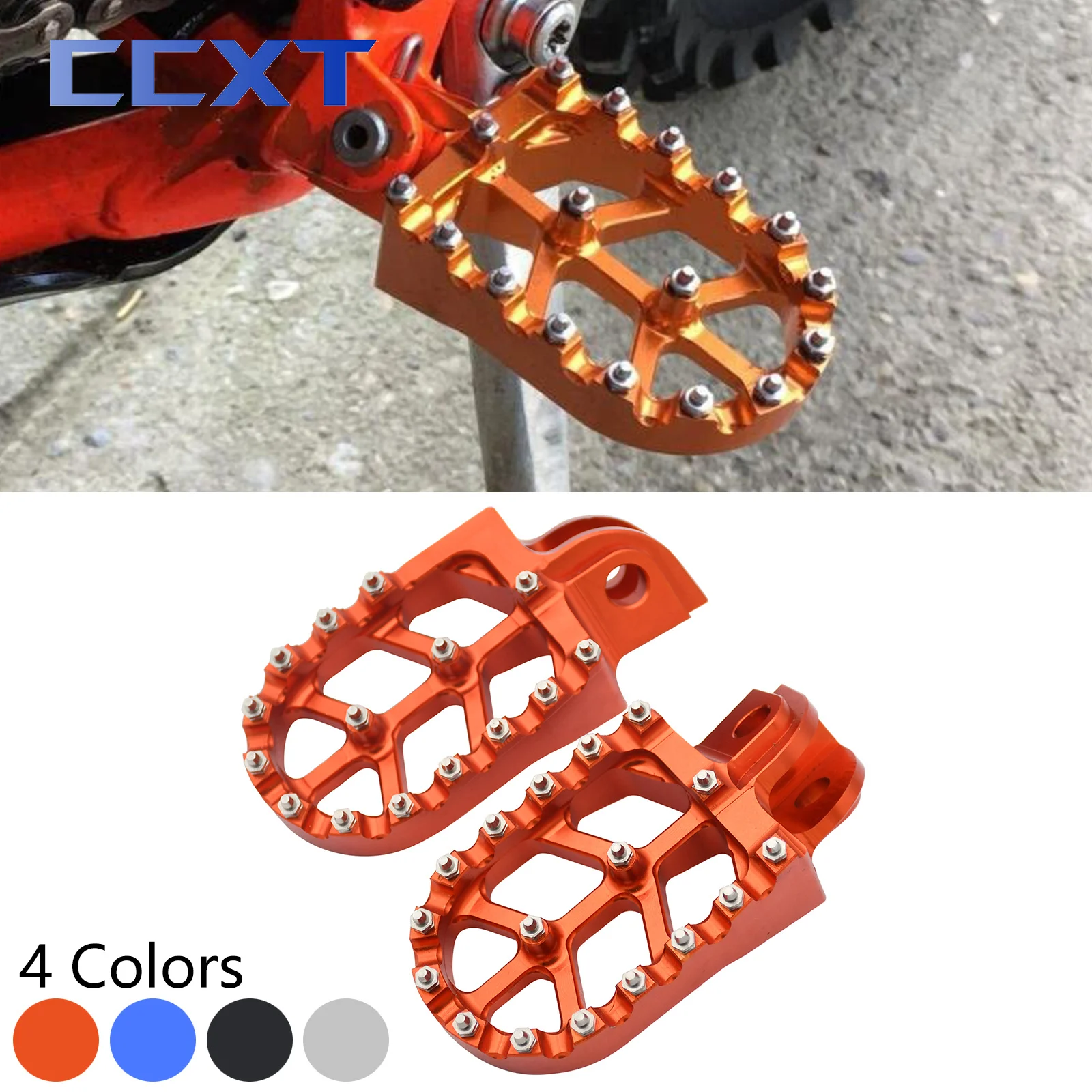 Motocross CNC Foot Pegs Pedals Rests For KTM 690 Enduro/R SMC/R Super Moto/R 990 1050 1090 1190 1290 Adventure/R/S/T For BETA RR