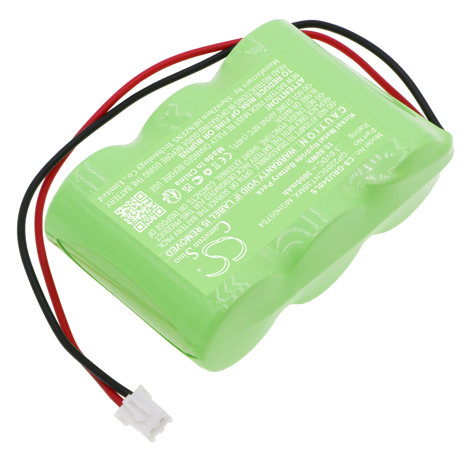 CS Replacement Battery For Legrand 061096, ECO2, U34 LED GP220SCHT3BMX, MGH00754 3000mAh / 10.80Wh Equipment, Survey, Test