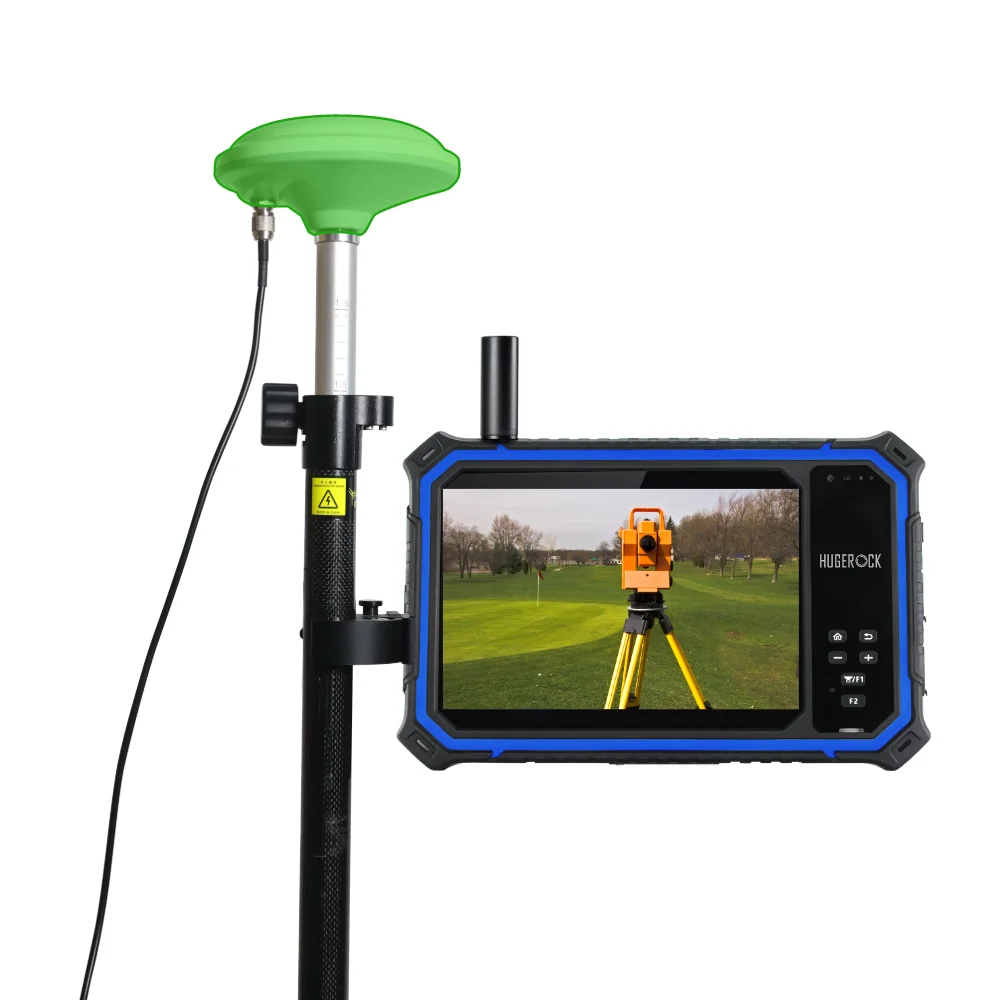 NEW HUGEROCK G80N factory Ip67 Waterproof Resolution Gnss High Precision Android Gms Handheld Device Gps Rtk Receiver Tablet