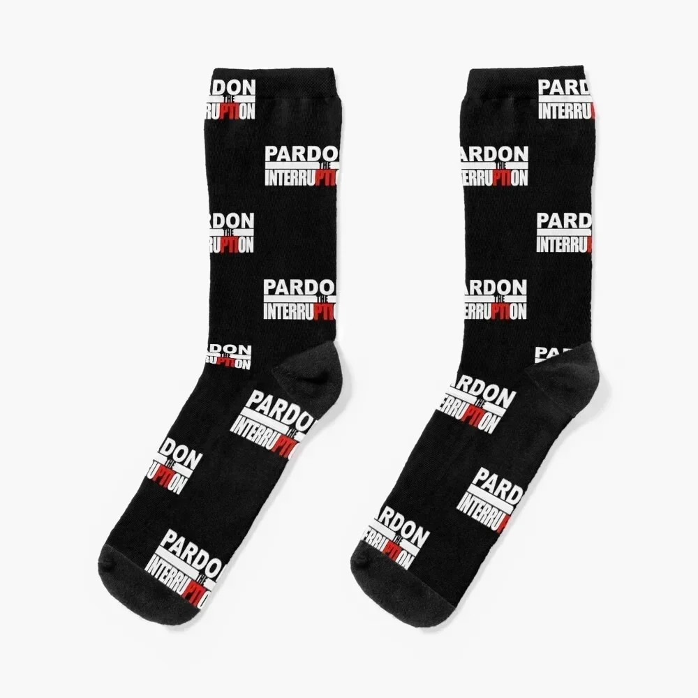 

Pardon The Interruption Best Socks hiking Soccer Run Designer Man Socks Women's