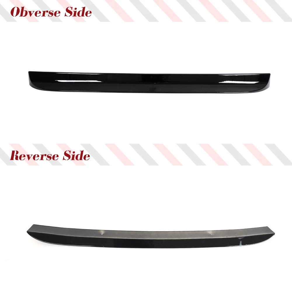 Car Rear Window Roof Spoiler Wing for Dodge Charger 2015-2021 Duckbill Style Roof Spoiler Wing Lip Splitter Glossy Black ABS