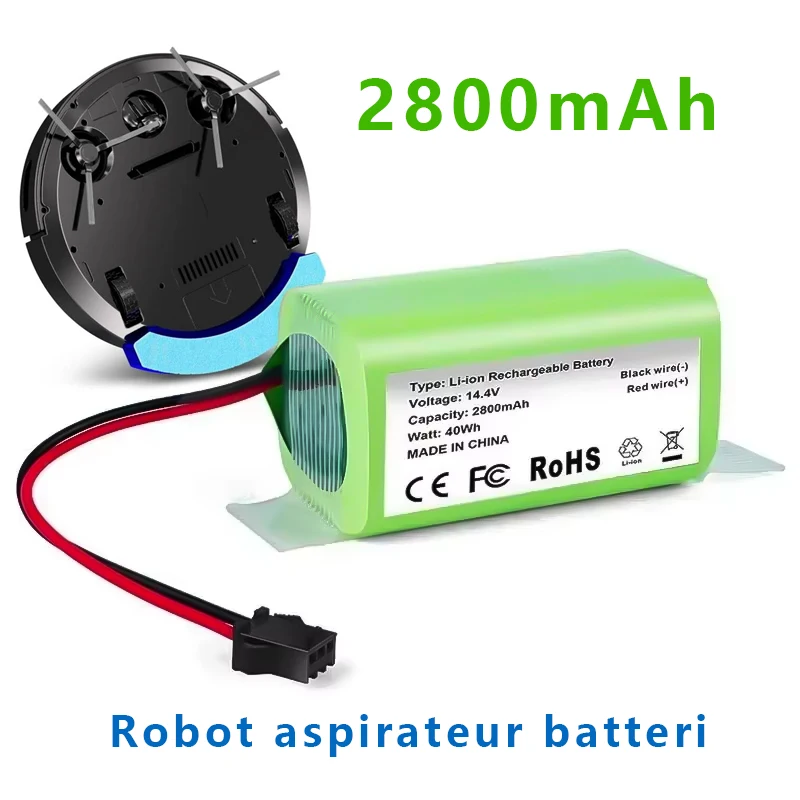 2800 мАч Nouvelle аккумулятор INR18650 4S1P для MMB-300 X500 X520 Xfemale Mamibot EXVACcondeed EXVAC880 Robot Aspateur Batteri 2800 мАч Nouvelle аккумулятор INR18650 4S1P для MMB-300 X500 X520 Xfemale Mamibot EXVACcondeed EXVAC880 Robot Aspateur Batteri