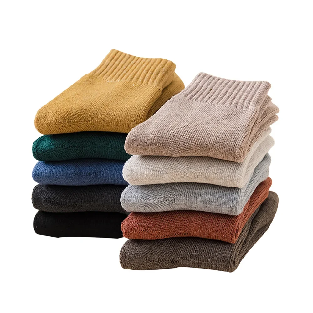 Meias de piso espessadas para homens e mulheres, resistente ao frio, toalha Sox, luxuoso, quente, neve, manter aquecido, outono, inverno