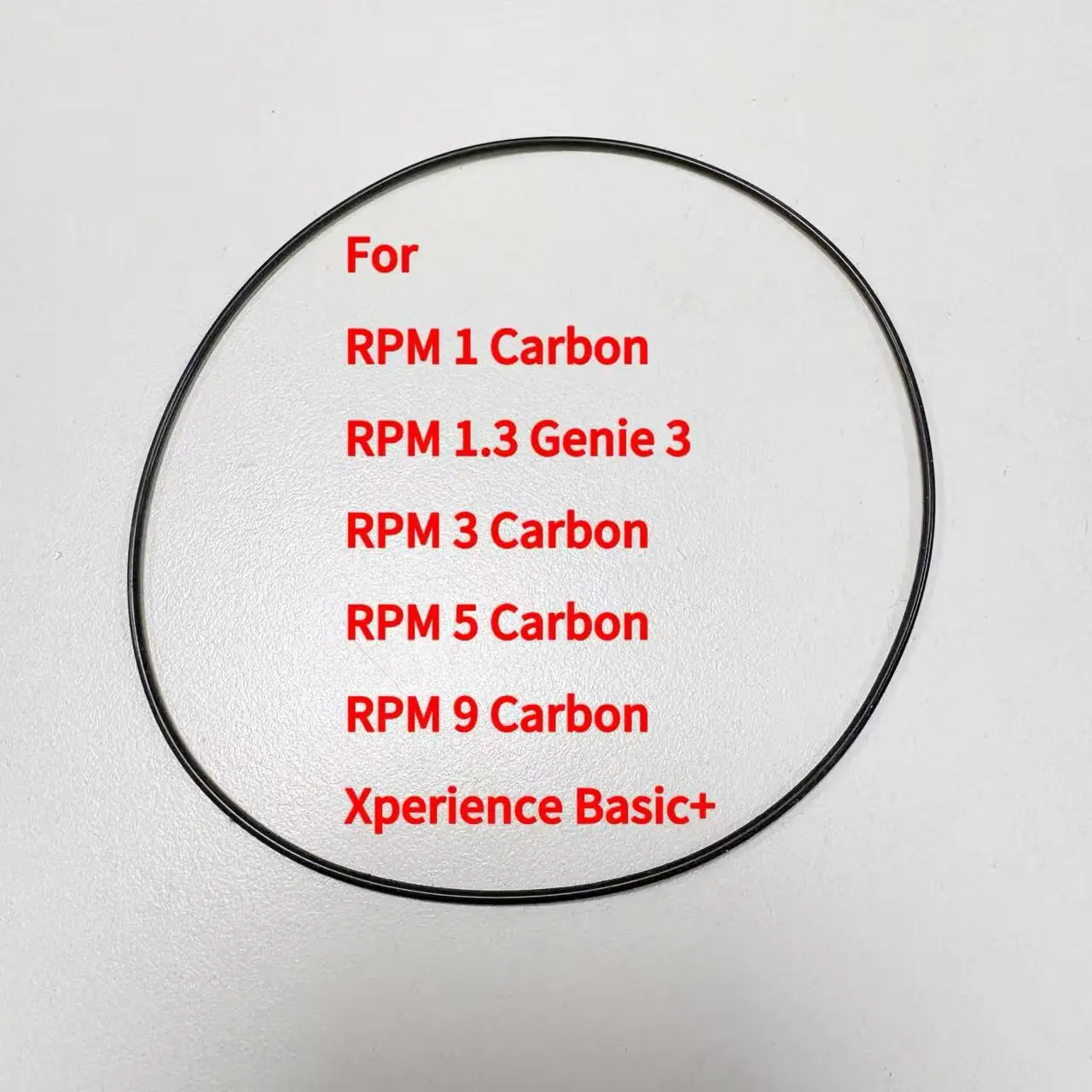 

For RPM 1 / 3 / 5 / 9 Carbon Compatible With RPM 1.3 Genie 3 / Xperience Basic+ Turntable Belt Transmission Belt