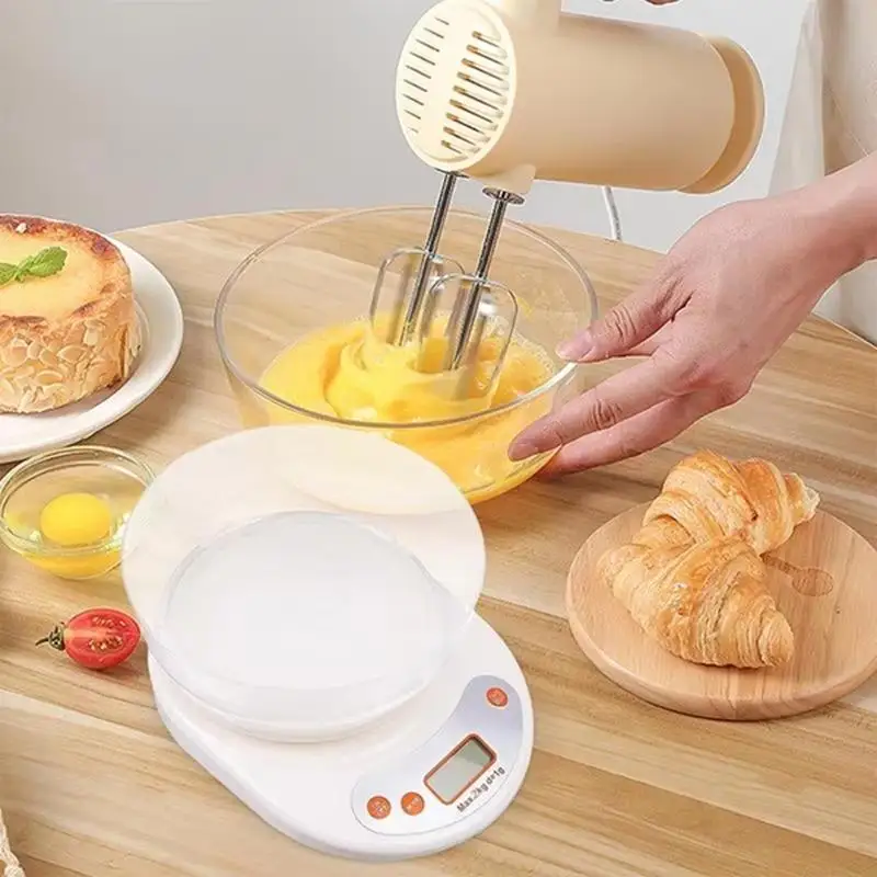 D0AB Removable Bowl Auto Calibration Digital Scale Kitchen Baking Measurement Tool