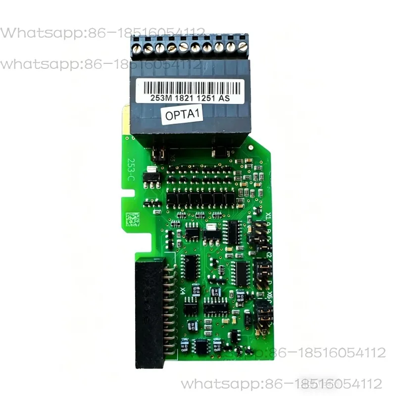OPTA1, 253L-M, and PC00253 frequency converter control board terminal IO signal terminal board