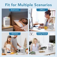 ventilateur Climatiseur Portable à évaporation, Mini ventilateur de Table Usb, pour bureau, humidificateur pour chambre à domicile 4