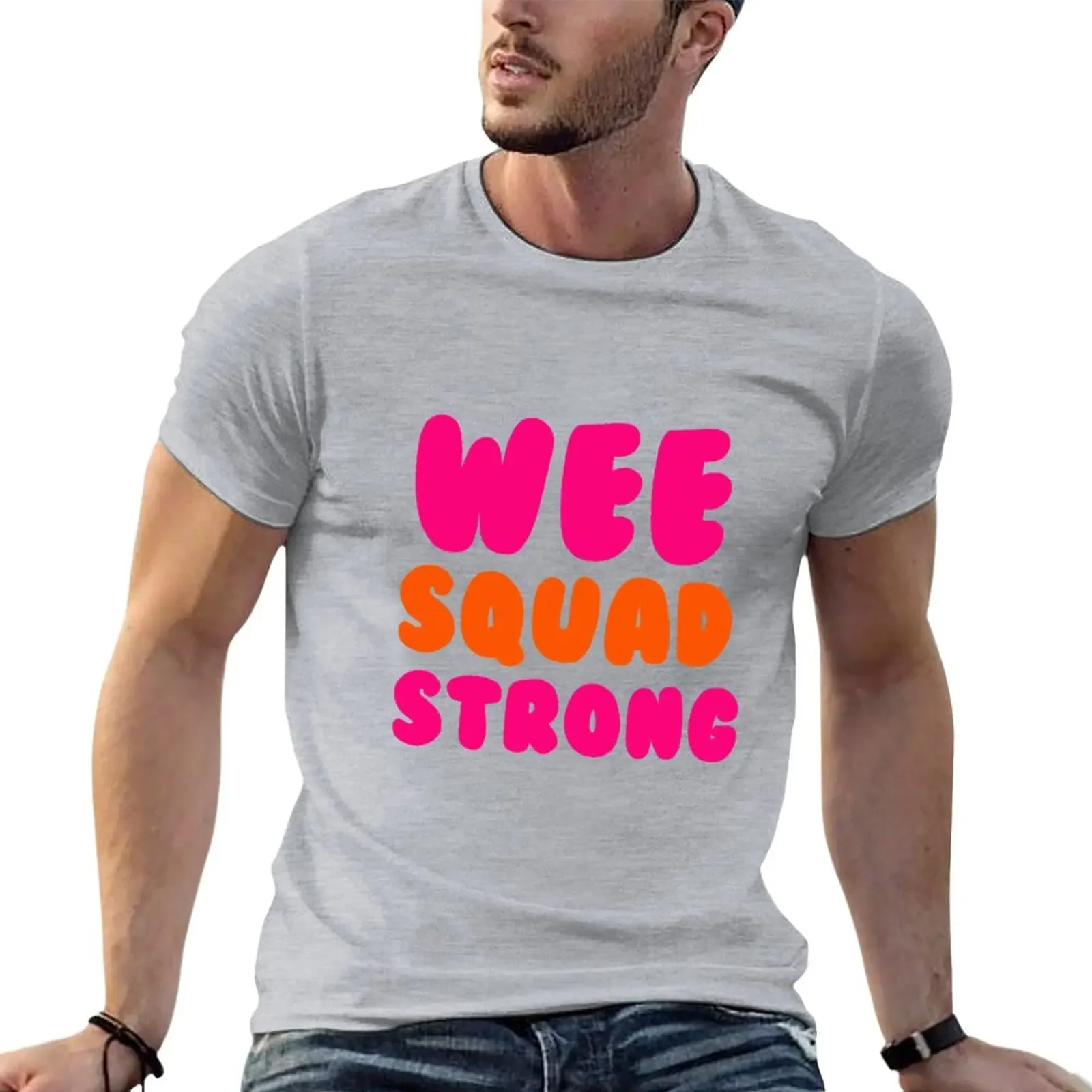 

Wee Squad Strong T-Shirt animal prinfor boys aesthetic clothes t shirts for men