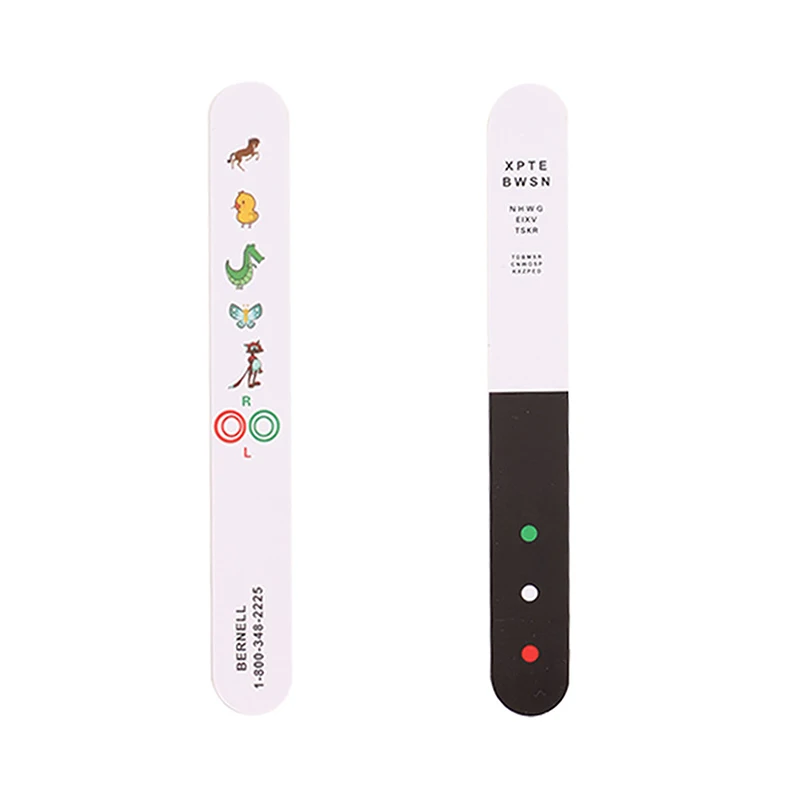 Children Fixation Stick With Red/Green Anti-Suppression Check Vision Tester Eye Exam Accessories Visual Inspection Training Too