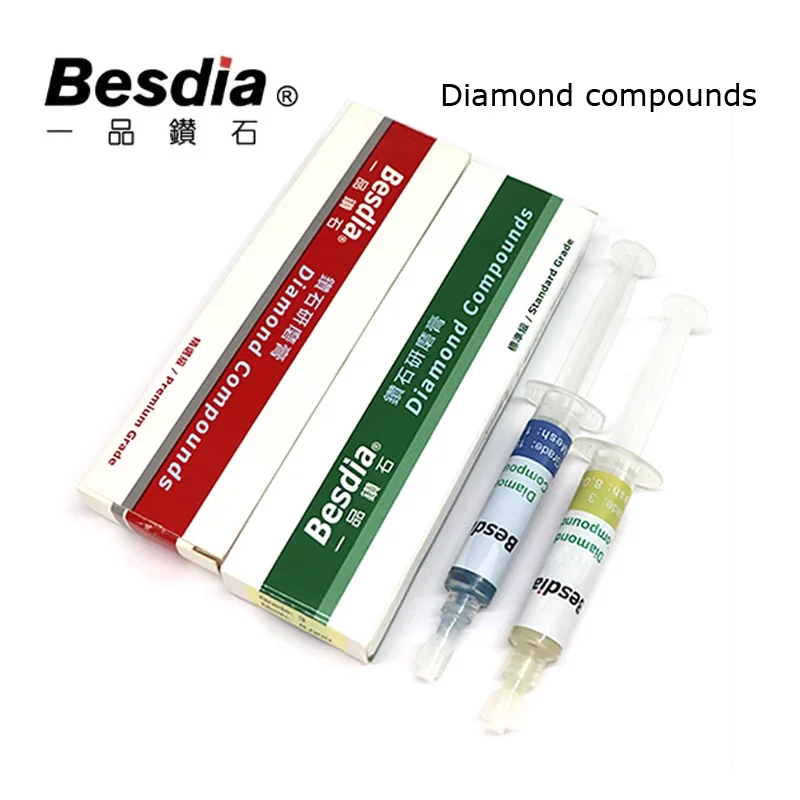 Taiwan Besdia Compound Paste Polishing Lapping Polishing Carbide Dies Steel Mold Ceramic Parts Metal Testing Specimens