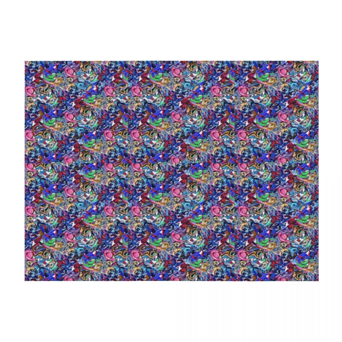 

Colorful Graffiti Throw Blanket Luxury Brand Sofa Quilt Bed linens For Decorative Sofa Blankets