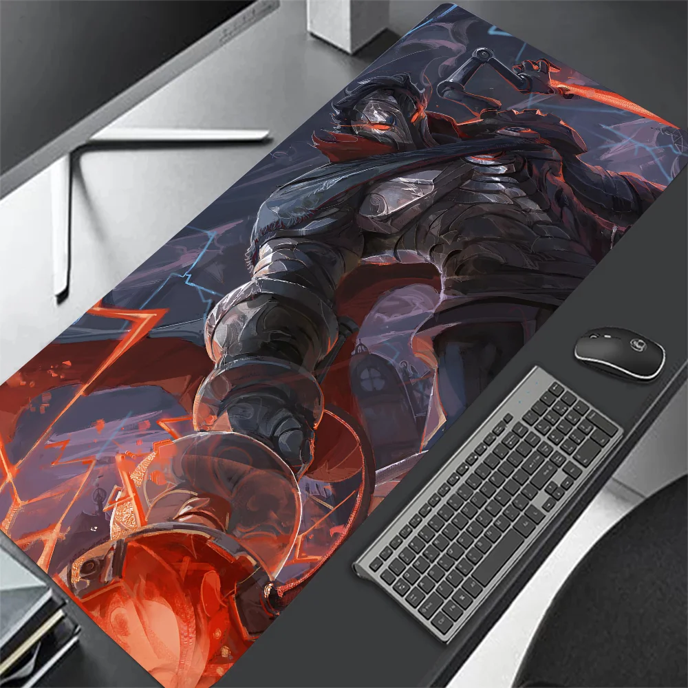 Arcane Season 2 Viktor LOL Mousepad Large Keyboard Desk Mat Gaming Mouse Pad LockEdge Edge Non-slip Mat