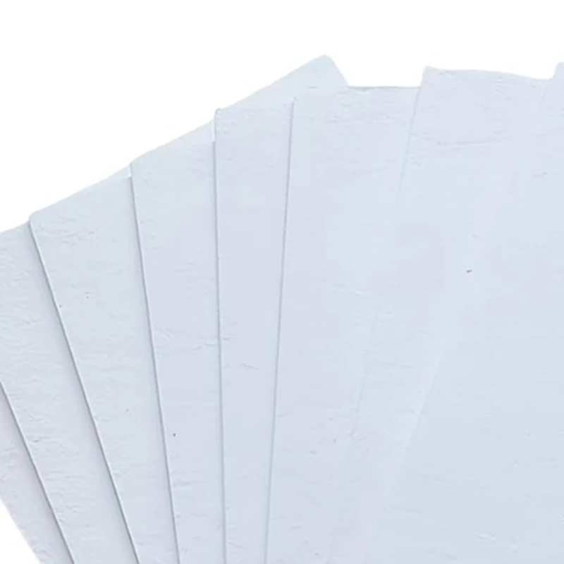 8 Pieces High Temperature Gasket Paper White  Fiber Gasket Material Fireproof Insulation Board For Pellet Stove