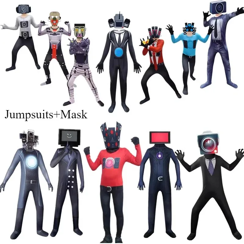 skibidi-ハロウィン-バスコスチューム、レディース-tv-ジャンプスーツ、メンズ-tv-ジャンプスーツ、スピーカーマン-タイタン-モデル、誕生日とクリスマス-コスプレ-g
