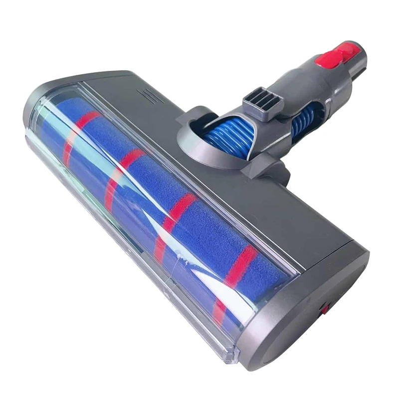 For Dyson V6 DC58 V7 V8 V10 V11 V15 Vacuum Cleaners with LED Headlights Replacement Floor Brush Head Soft Roller Brush Accessory