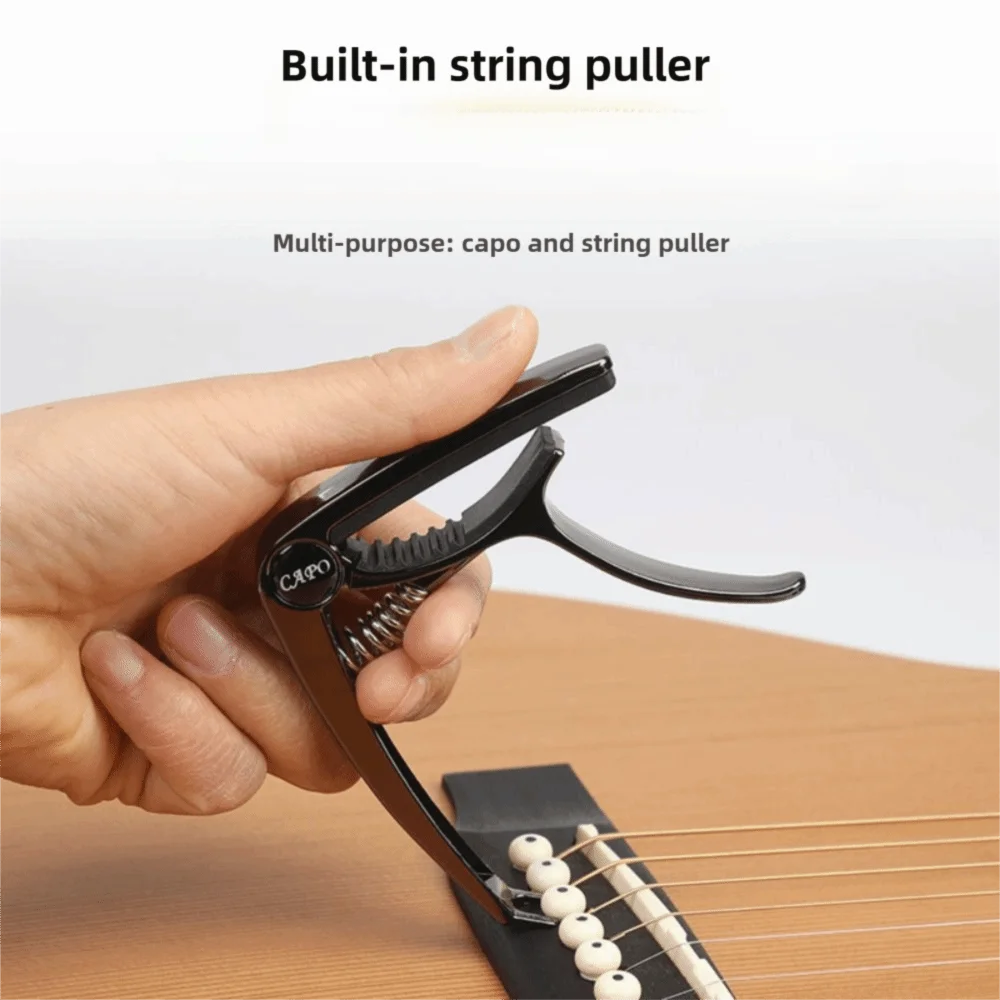 Guitar Tuning Guitar Capo High Quality Multi-functional Guitar Tuner Professional Grade Tuning Clamp Electric Guitar