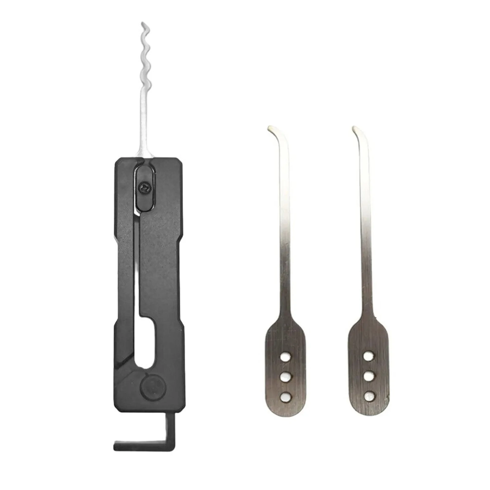 Locksmith Grav Pickaxe Kit 3+1 Hook Key Extractor fit Clock Lock Car Quick Deployment Portable  Outdoor Adventurer Craft Gifts