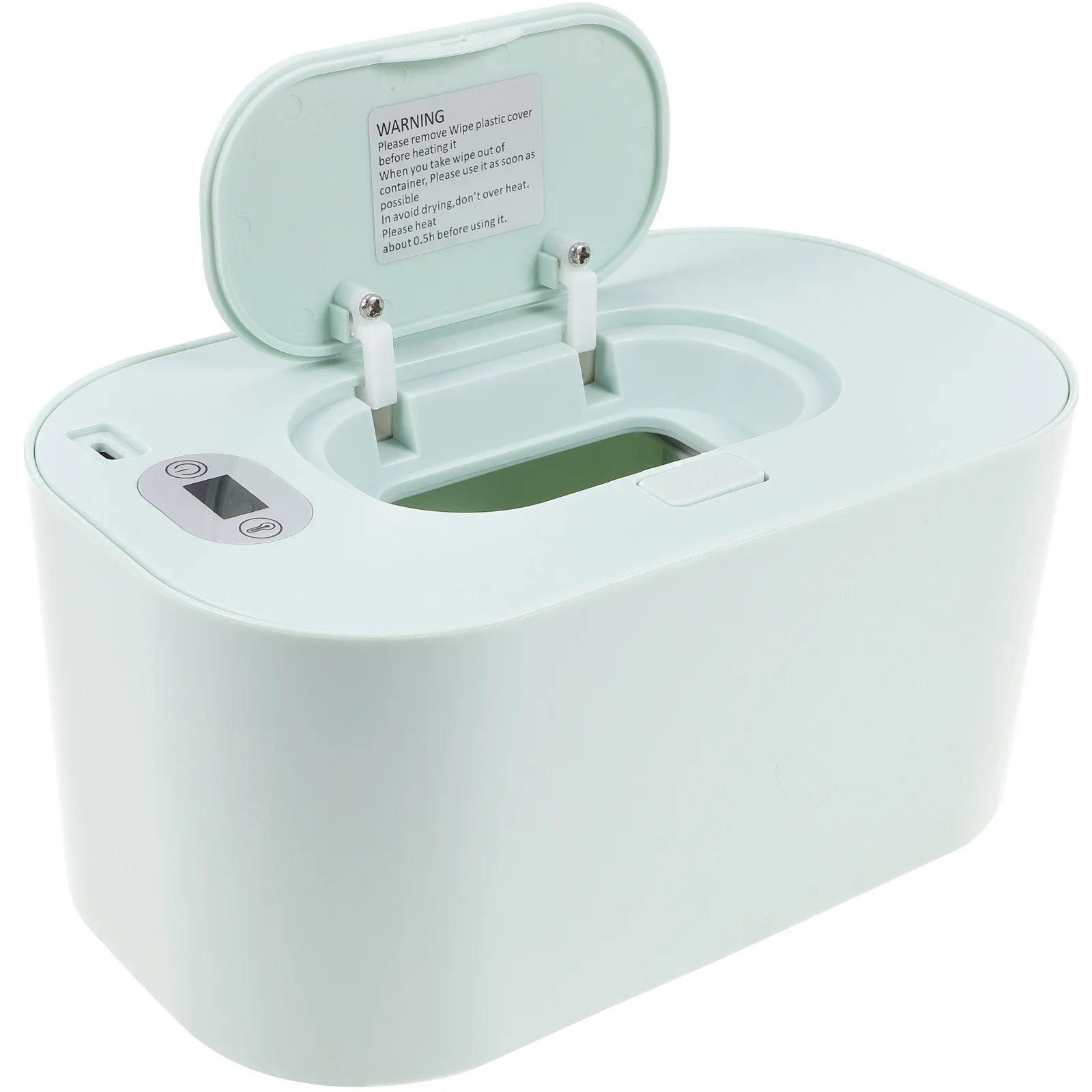 

Подогреватель детских салфеток с LED-дисплеем, портативный USB-диспенсер для влажных салфеток с подогревом, для смены подгузников, комфортное ночное использование, безопасный дизайн