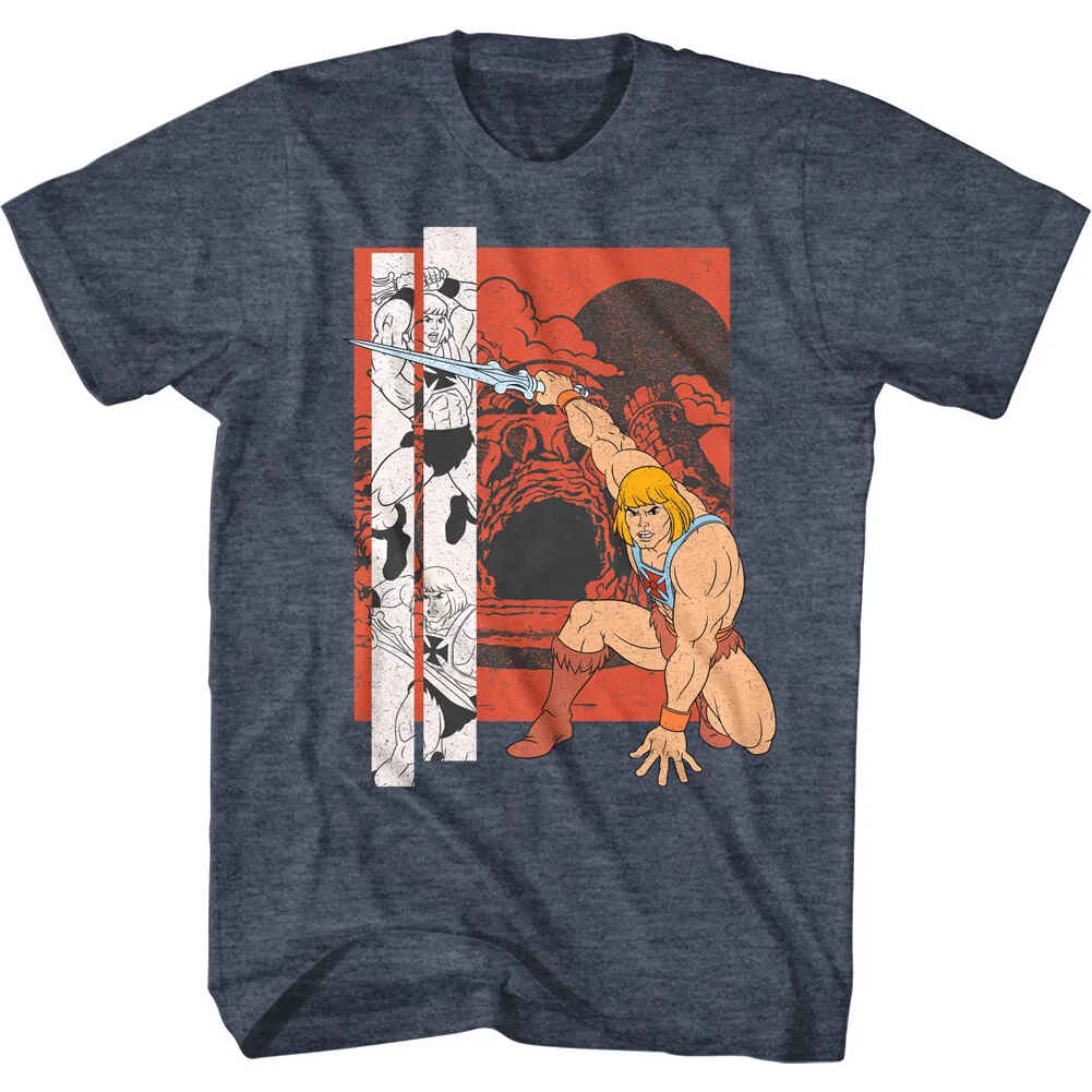 

He-Man Defending Castle Grayskull Men's T Shirt