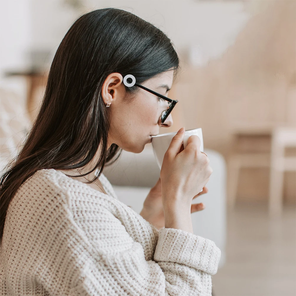 

30 Pairs Eyeglass Ear Grip Silicone Non- Glasses Retainer End Tips Lightweight Safe Ideal for Work Outdoor Activities