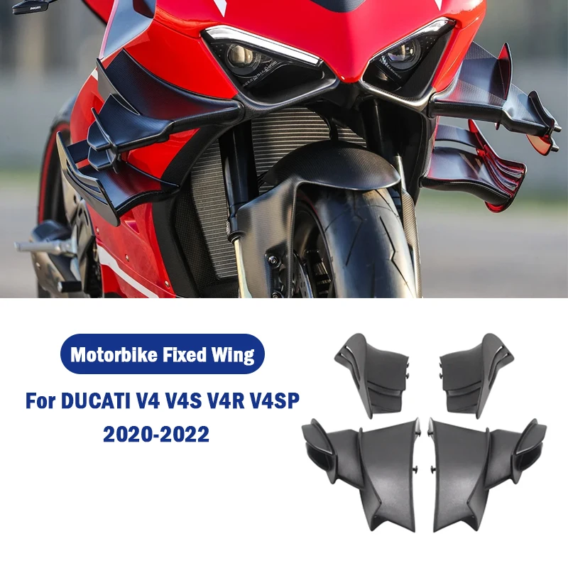 FAIRING FIXED WING Side For Ducati Panigale/ Streetfighter Panigale V4 V4S V4R Superleggera V4 2018-2022 Motorcycle Accessories