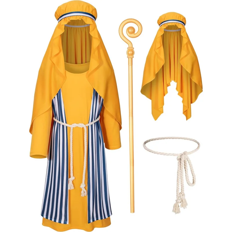 

❤️❤️❤️TOKYO REVENGERS Shepherd Nativity Robe Joseph Outfit s Halloween Cosplay Costume Accessories Set❤️⭐️❤️