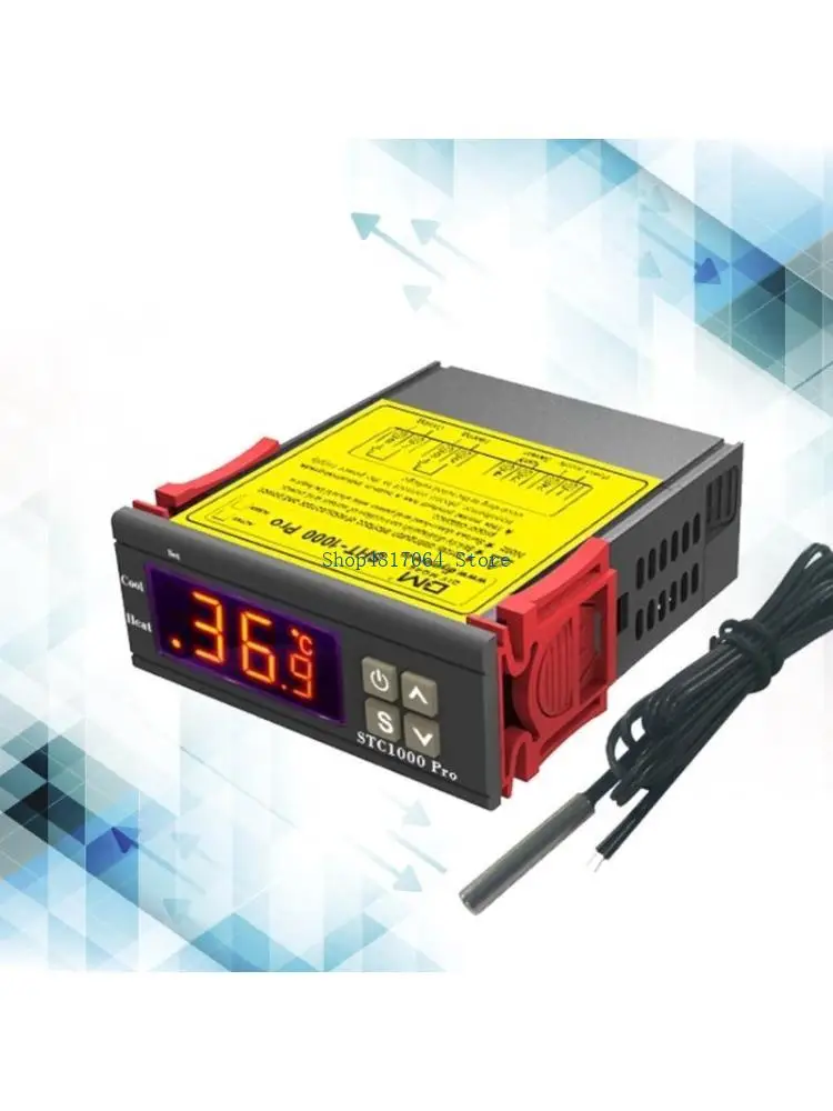T3LB AC220V/AC110V LED Digital Thermostat Temperature Controller Control Thermoregulator Heating/Freezer STC-1000