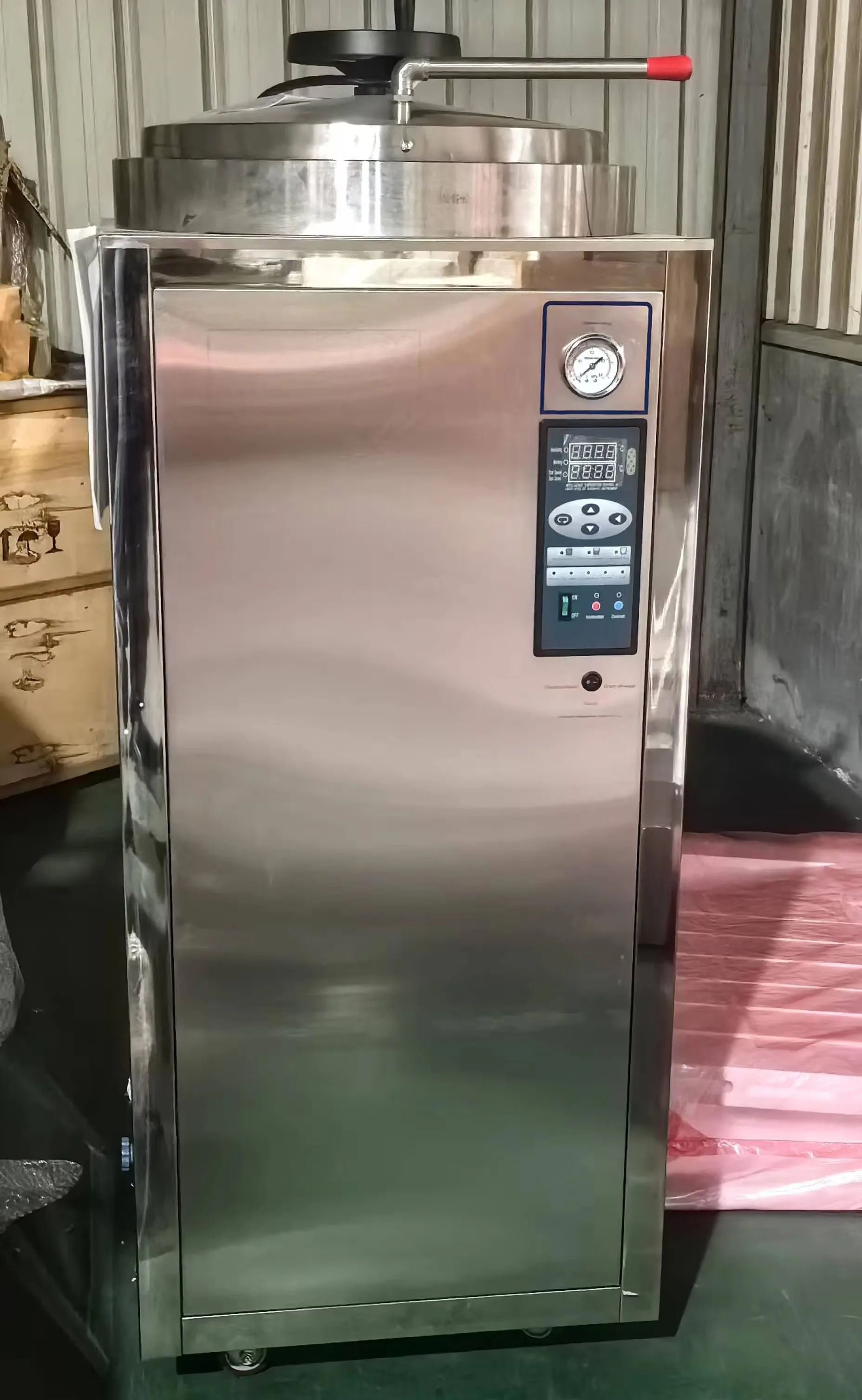 Sterilisasi Bioreaktor Autoklaf Digunakan untuk Kaca