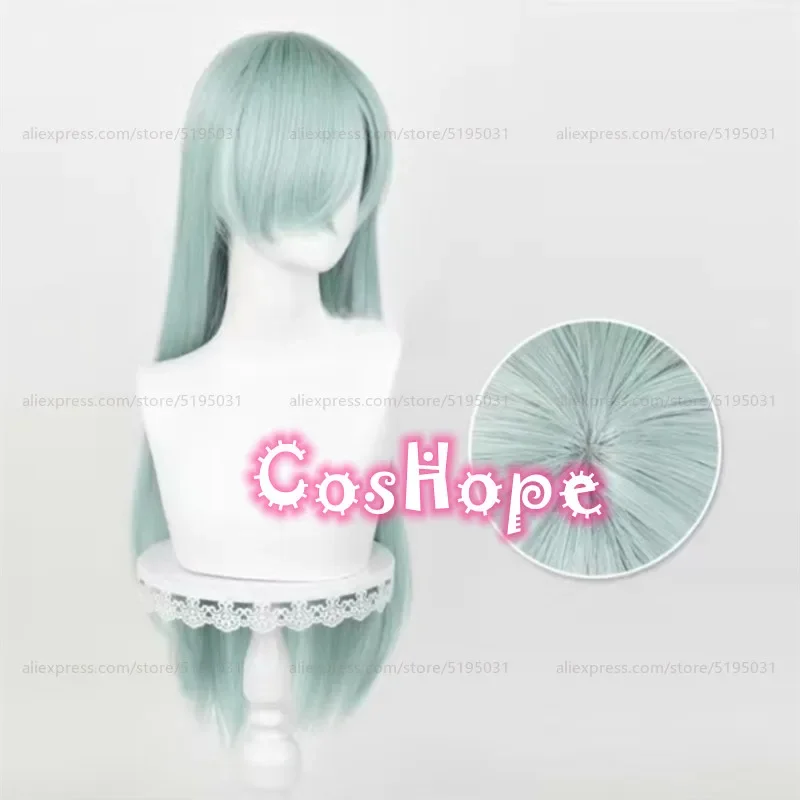 Peluca de Cosplay de Elizabeth Liones, cabellera sintética resistente al calor de 78cm de largo, estilo Cian, Anime