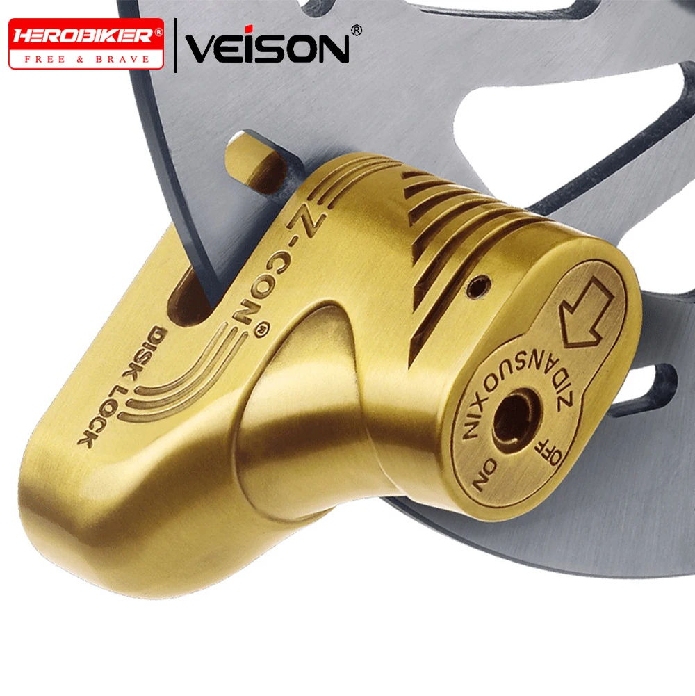 

Motorcycle Anti-theft Lock Outdoor Moto Wheel Disk Padlock Waterproof Motorcycle Disc Lock Electric CarLock Safety Protection