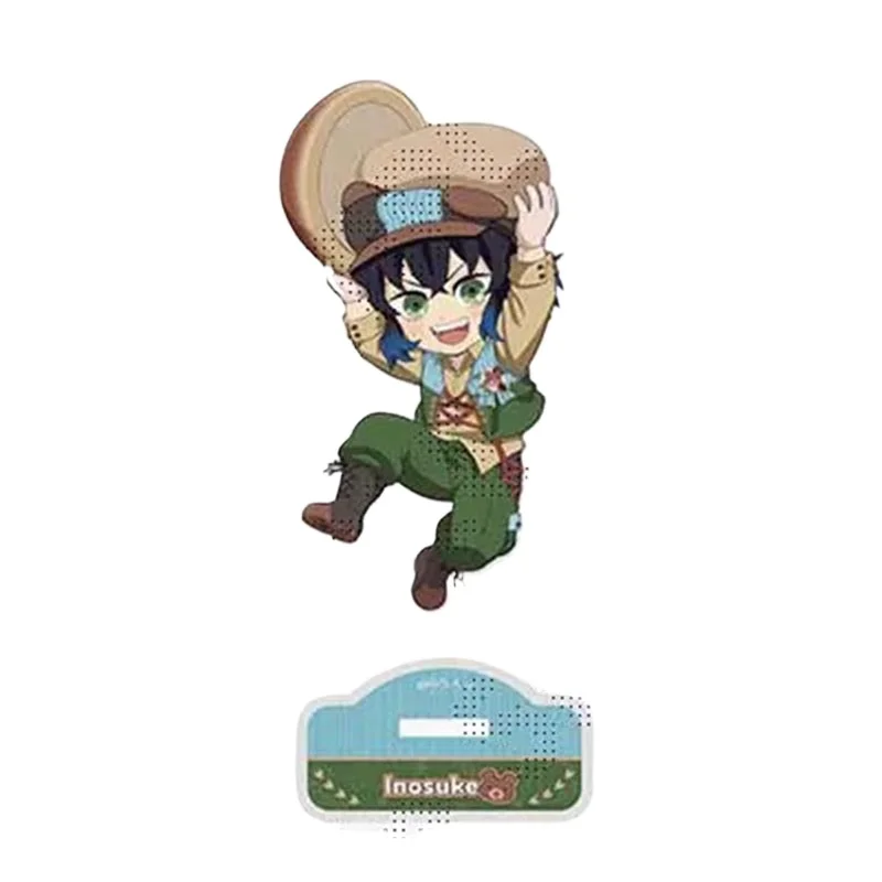 7 سنتيمتر/2.76in شيطان القاتل Ufotable Akimatsuri الاكريليك حامل 2025 أنيمي الأجهزة الطرفية عرض سطح المكتب الحلي هدية عيد ميلاد لصبي #2