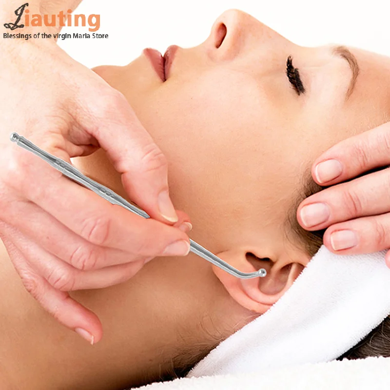 Stylo d'acupuncture manuel à Double tête en acier inoxydable, masseur de Point de déclenchement, outil de Massage des tissus profonds pour soulager la douleur méridienne corporelle