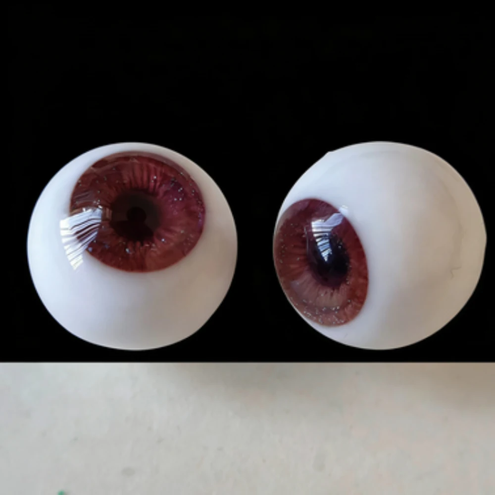 

16/18/22/24mm Doll Eyes Resin Eyeball Pure Circle Eyeball Doll Accessories Plaster Eyes