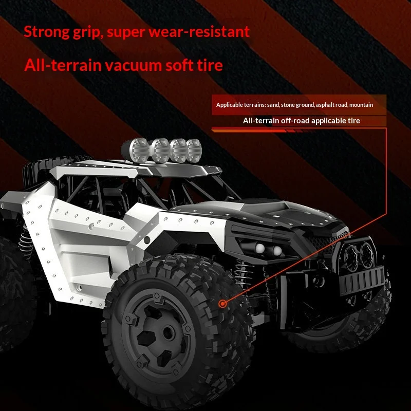 RC Off Road Racing Car APP Controlled Camera Video Photo High Speed Climbing Drift All Terrain Vacuum Soft Tires Toy For Kids
