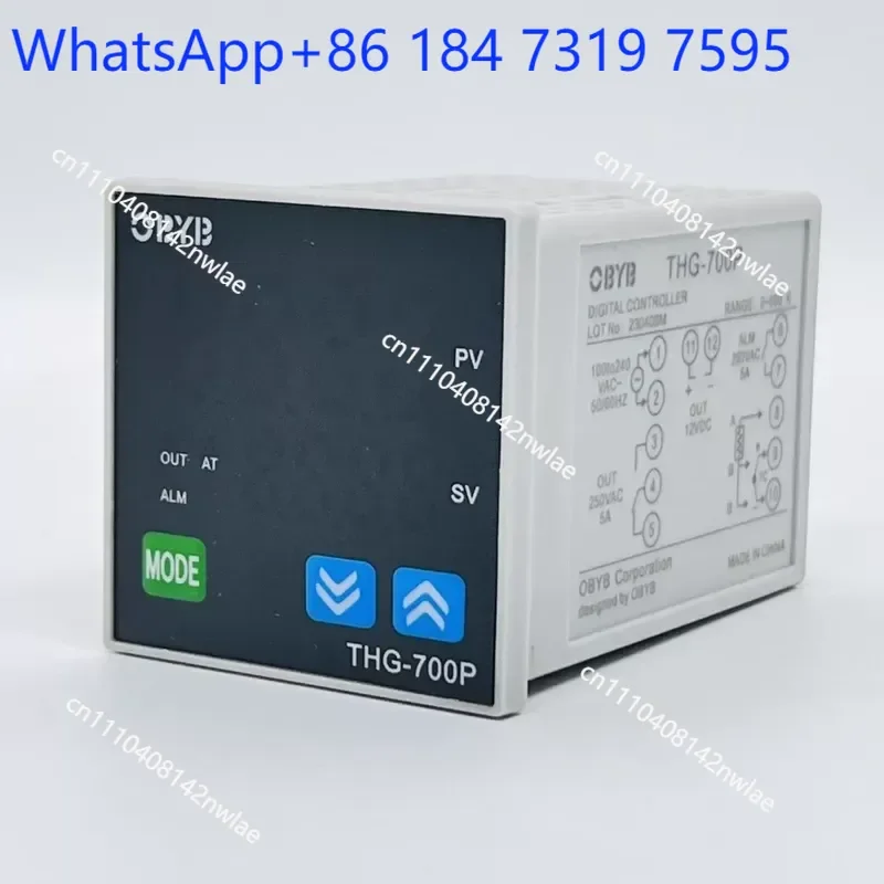 THG-700P Intelligent Digital Display Thermostat Temperature Control Meter Adjustment Instrument