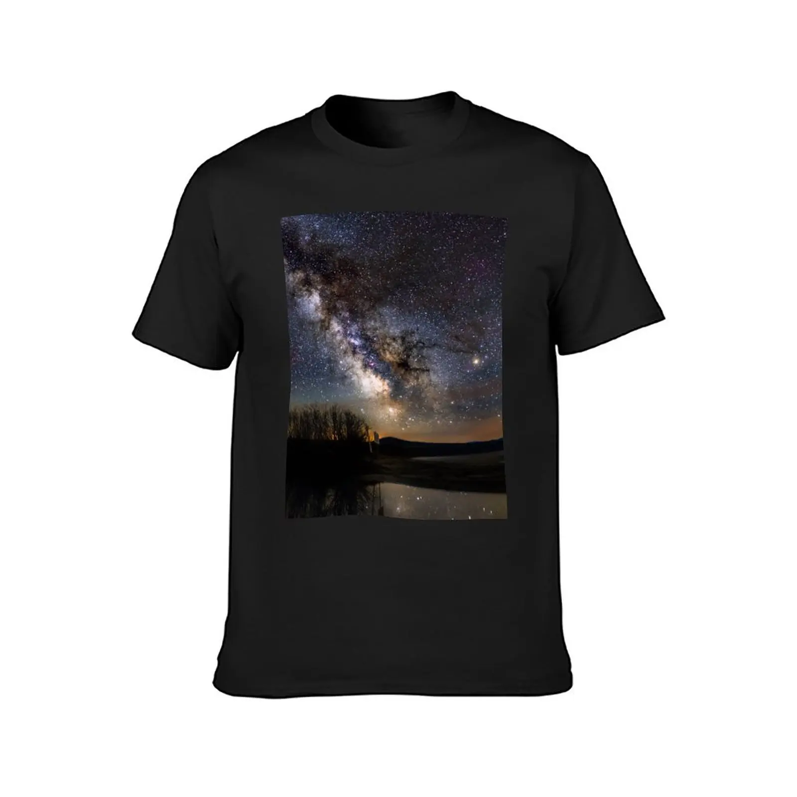 Milky Way T-Shirt quick-drying vintage summer clothes aesthetic clothes mens clothes